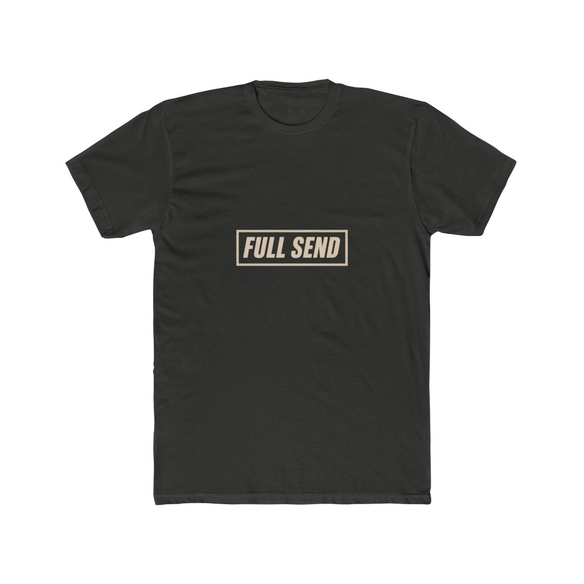 Sleek Minimalist Brown Box Logo T-Shirt - alternate angle 4, merchandise