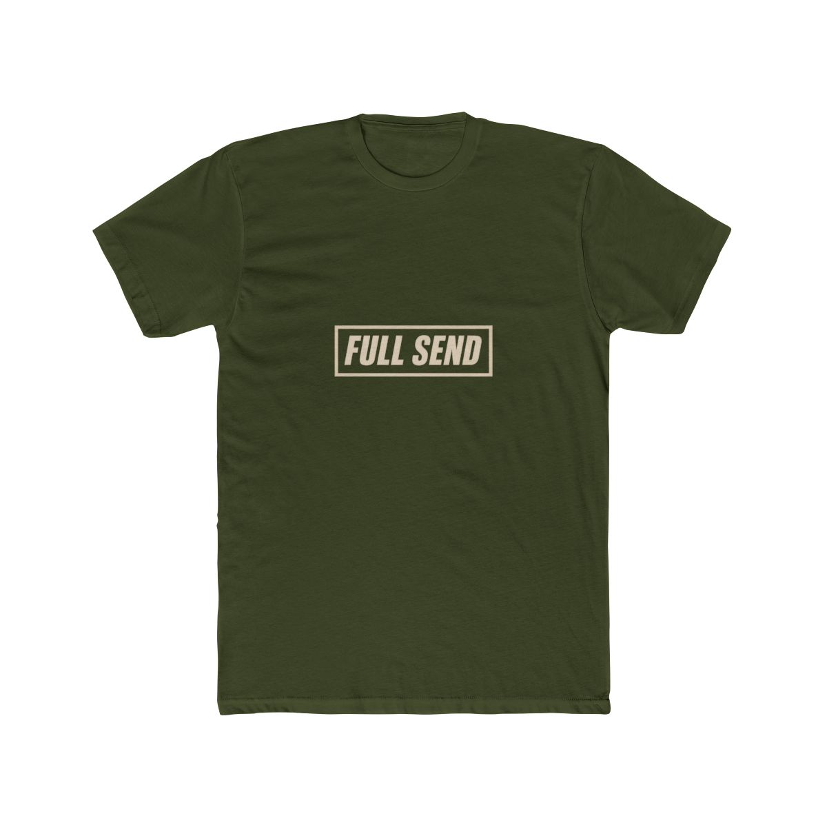 Sleek Minimalist Brown Box Logo T-Shirt - alternate angle 5, merchandise