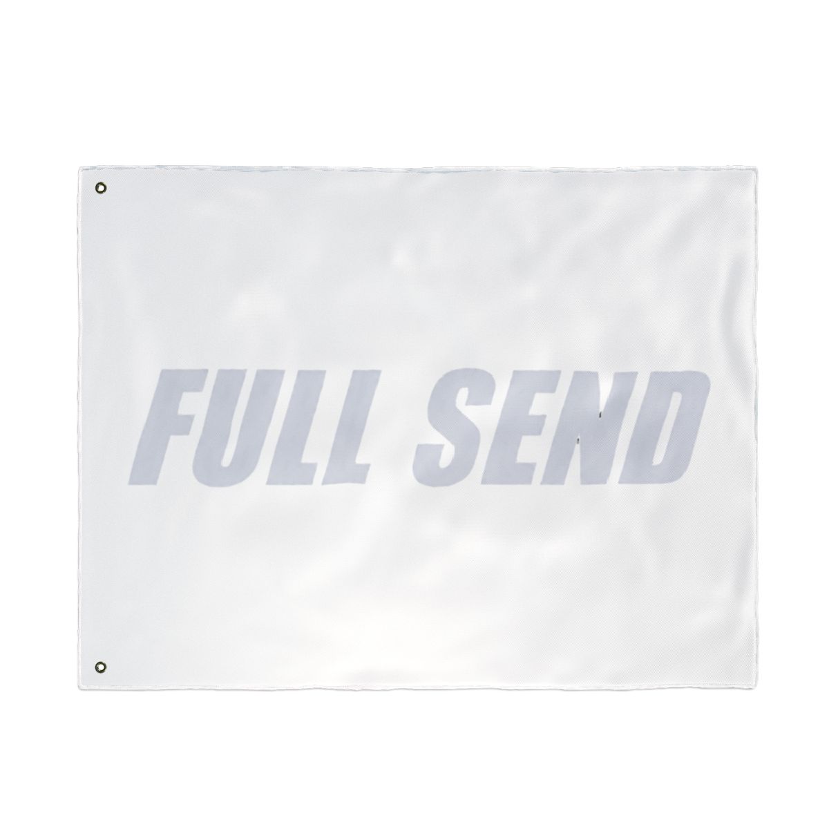 Full Send Flag (Black) - alternate angle 3, merchandise