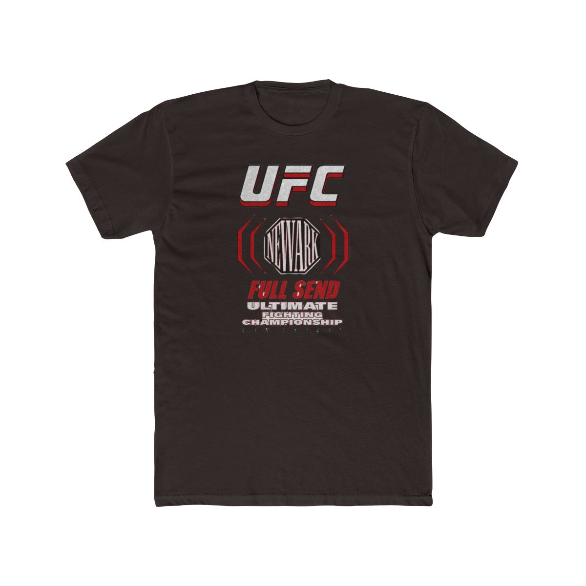 UFC New Jersey Cage T Shirt | Nelk Boys & Full Send - alternate angle 3, merchandise