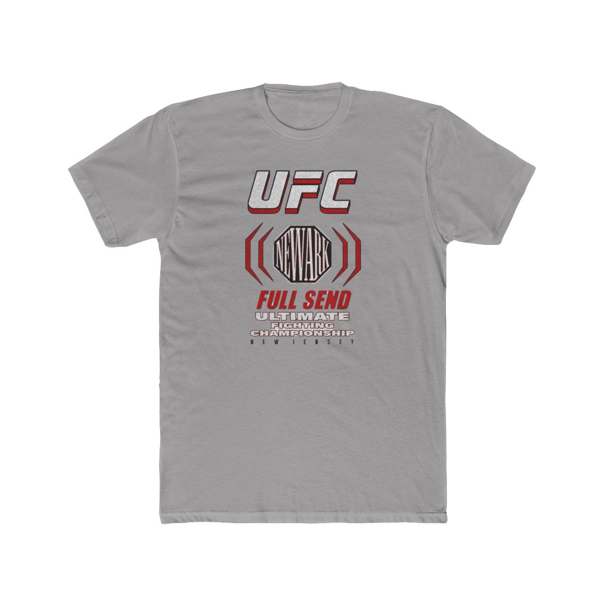UFC New Jersey Cage T Shirt | Nelk Boys & Full Send - alternate angle 2, merchandise